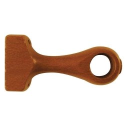 Support monobloc d.20 x2 noyer sc