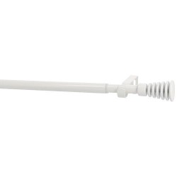 Kit d19/16 1m20/2m10 canele metal blanc mat