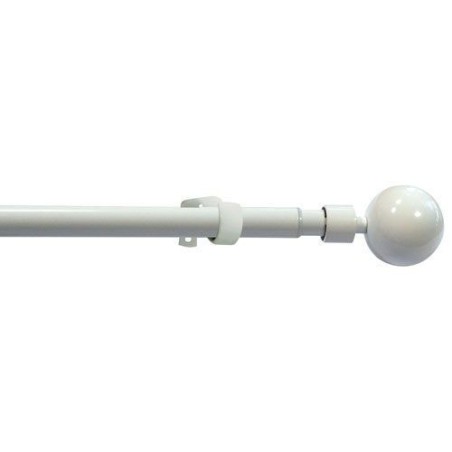 Kit Ø19/16 extensible 1m20/2m10 boule orlando blanc brillan