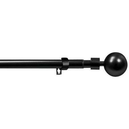 Kit Ø19/16 extensible 1m20/2m10 boule orlando noir mat