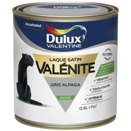 Laque valenite satin 0.5L base white (bw)