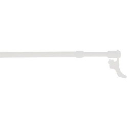 Tringle néorido plus d9 25/40cm rivet blanc mat