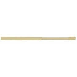 Tringle ronde ext. 80/140cm doré blister de 2