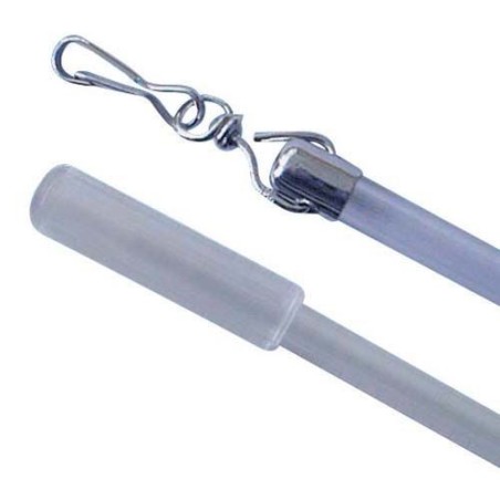 Lance rideau 1m plexiglas 266990