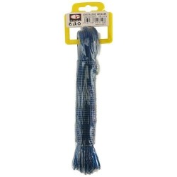 Corde à linge âme acier coloris assortis 20m