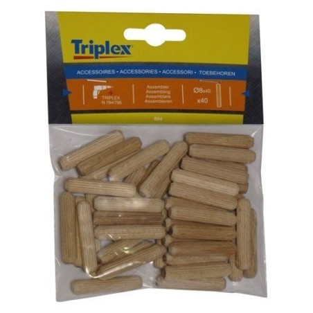 Tourillons bois 10x40 sc