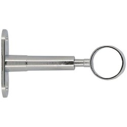 Support dressing d19mm réglable 60/90mm métal chrome