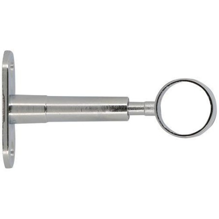 Support dressing d19mm réglable 60/90mm métal chrome