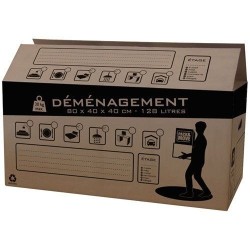 Carton déménagement 128L