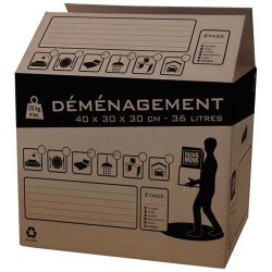 Carton déménagement 36L