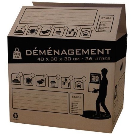Carton déménagement 36L