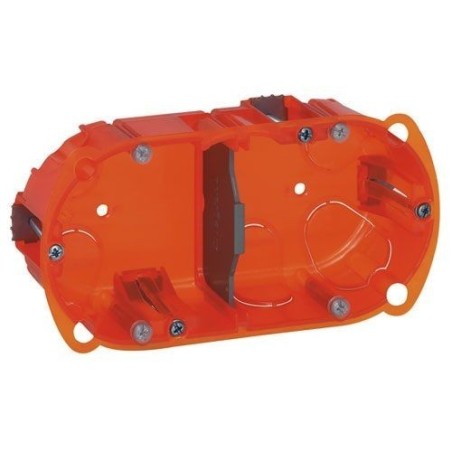 Boîte batibox multimatériaux 2p diam.67 40mm