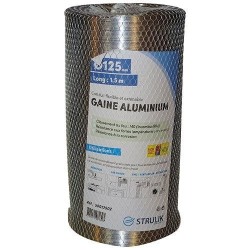 Gaine flexible alu filet d.125 1.5ml