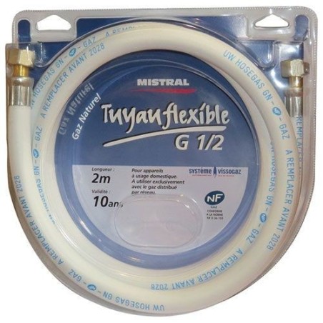 Tuyau gaz ville à visser 2.00 mistral