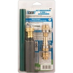 Kit déboucheur à eau petite taille Ø32-40mm +accessoire