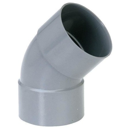 Coude pvc ff d.100 45d