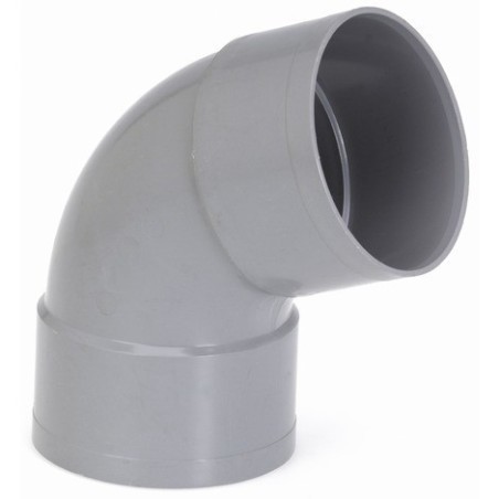 Coude pvc ff d.100 67d