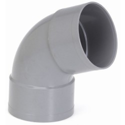 Coude pvc ff d.100 87d