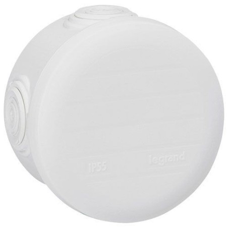 Boîte de dérivation ronde - diamètre70mm  ép. 45mm - ferme