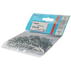 Conduit acier zingué 1.5x14 100g