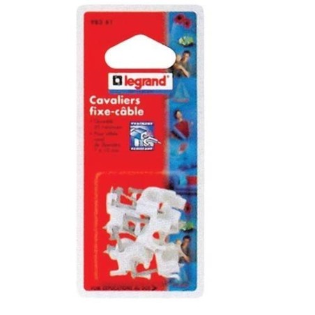 Cavalier blanc câble d.7 x20 sc