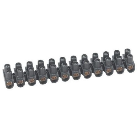 Barrette raccord 25mm2 nylbloc noir vrac