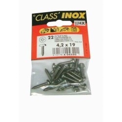 Vis tôle tc pozi inox 3.9x25 x18
