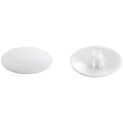 Cache vis pour empreinte blanc sc x30
