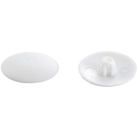 Cache vis pour empreinte blanc sc x30