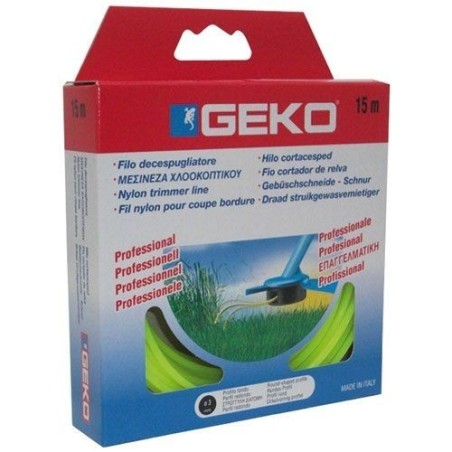 Fil nylon rond pour coupe bordure D.3mmx15m