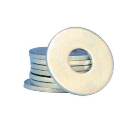 Rondelle plate extra lg.d.6mm x22