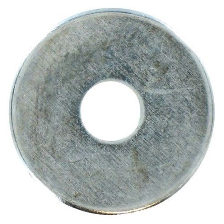 Rondelle tres large d.6mm vybac x100