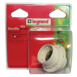 Douille E27 sortie fil latérale sc