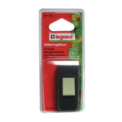Interrupteur lampe 2a blanc s/c