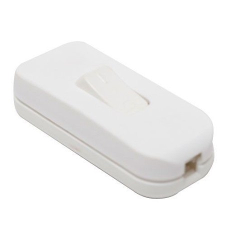 Interrupteur lampe 2a blanc vrac