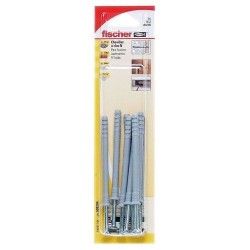Cheville clou N 8x80  boite 50p
