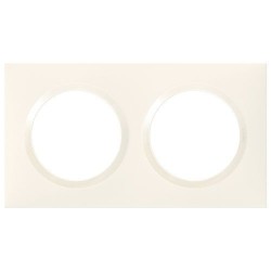 Plaque 2P blanc Dooxie