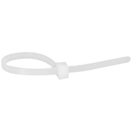 Collier serrage incolore 2.4x140mm bte 100