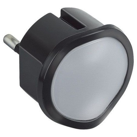 Veilleuse crépusculaire Led adaptor black sc