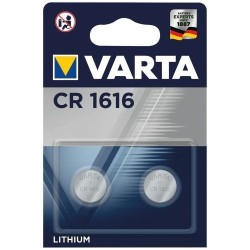 Pile electronique lithium CR1616 3V x2