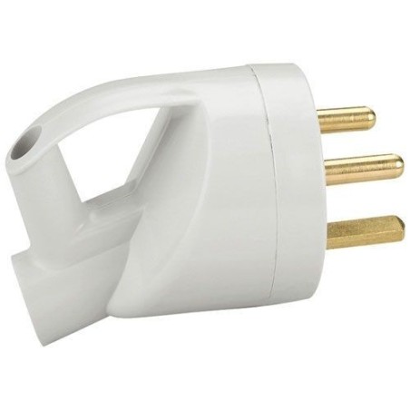 Fiche mâle étanche 2P+T 20A