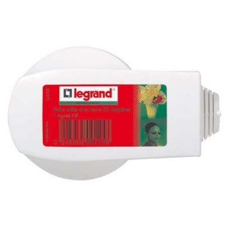 Fiche mâle 2p+t 32A blanc 7360w vrac