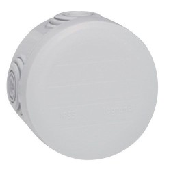 Boîte dérivation diam.60mmx40 Plexo gris 4 embouts vrac
