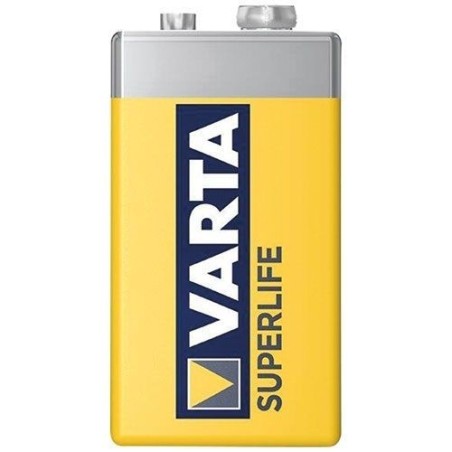 Pile saline 6F22 9V varta blister de 1