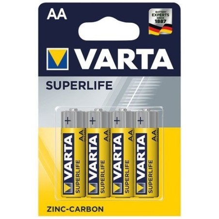 Pile saline R6/AA varta blister de 4