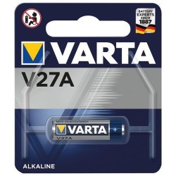 Pile électronique alcaline V27A 12V blister de 1