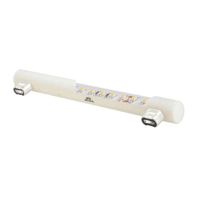 Tube LED culots latéraux S14S 30X300MM 4W 2700k