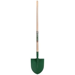 Pelle ronde 29cm manche hêtre 110cm.