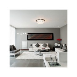 Radiateur Vertical 550W - finition verre trempé dépoli SOFT TOUCH
