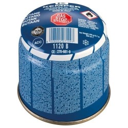 Cartouche de gaz butane 190g système stop gaz